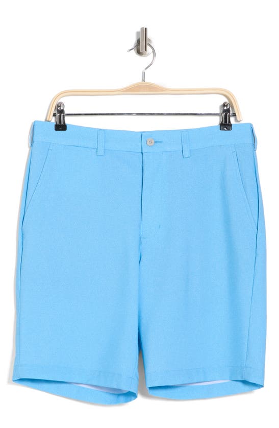 Shop Pga Tour Printed 9" Golf Shorts In Cendre Blue