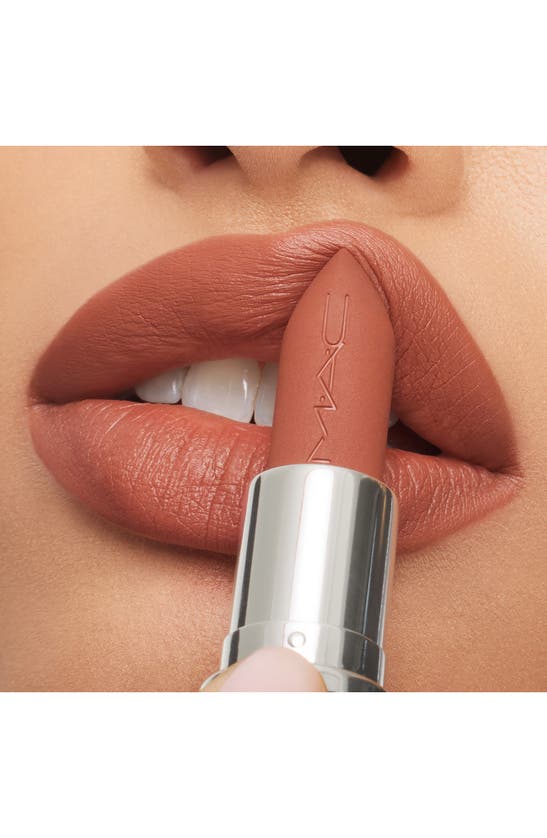 Shop Mac Cosmetics Mini M·a·cximal Matte Lipstick In Warm Teddy