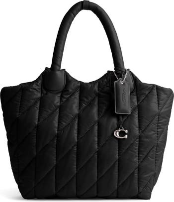 Quilted cheap nylon handbags