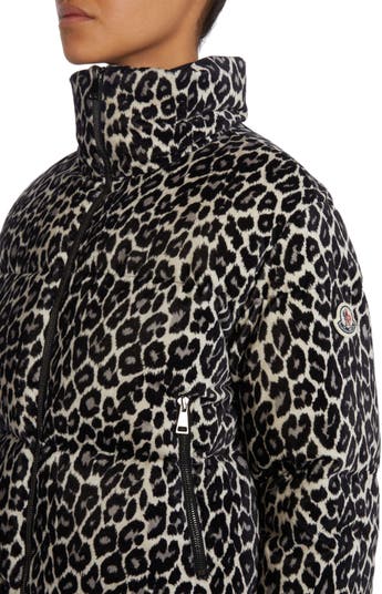 Moncler jacke hot sale leopard