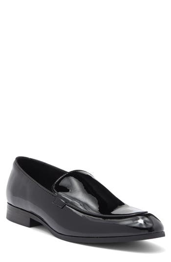 Nordstrom Rack Stanley Slip-on Shoe In Black Patent