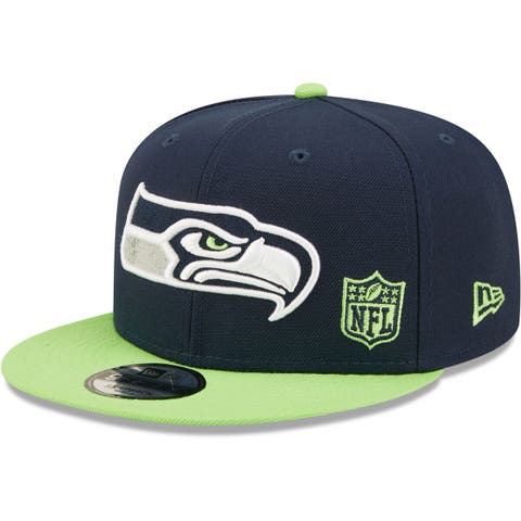 Girls Youth Pink Seattle Seahawks Structured Adjustable Hat