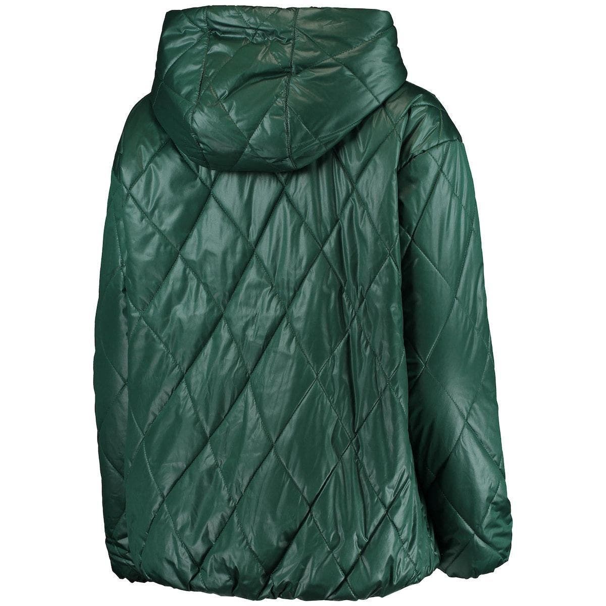Full-Zip Hoodie Puffer Jacket 