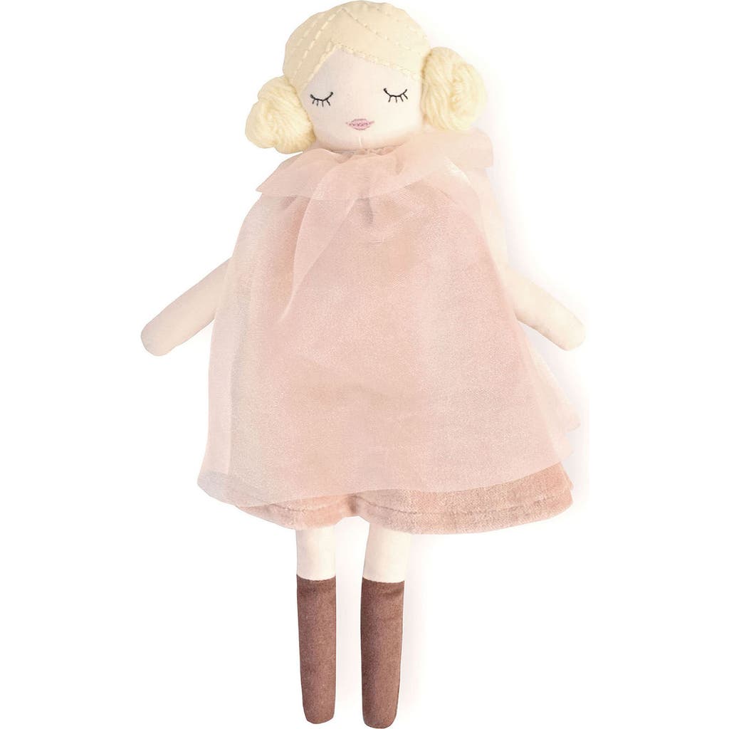 Crane Baby Plush Cotton Doll In Pink