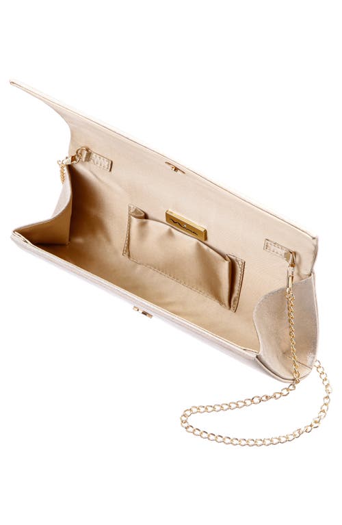 Nina Zoey Clutch In Platino