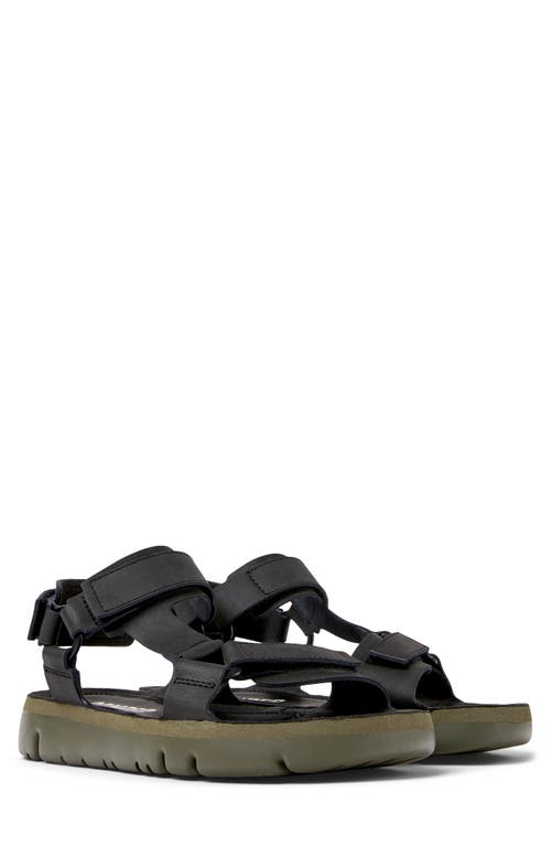 Camper Oruga Sandal In Black