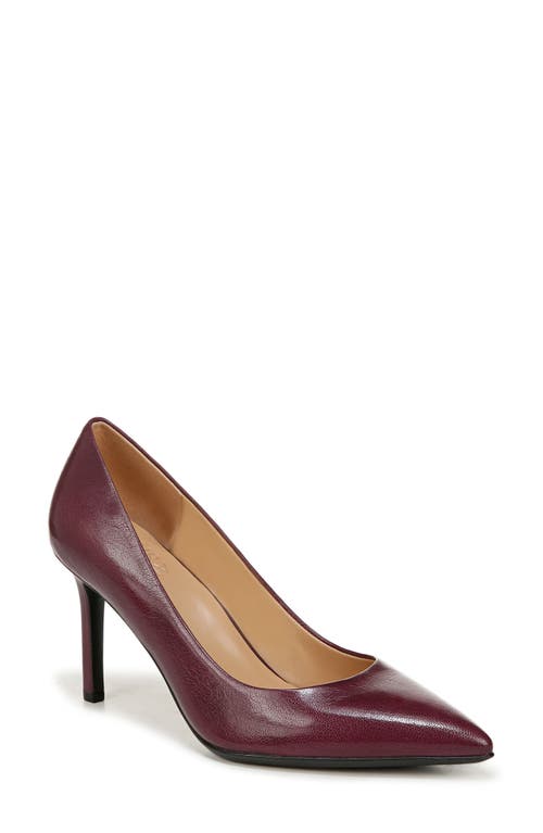 Naturalizer Anna Pointed Toe Pump Deep Plum Purple Leather at Nordstrom,