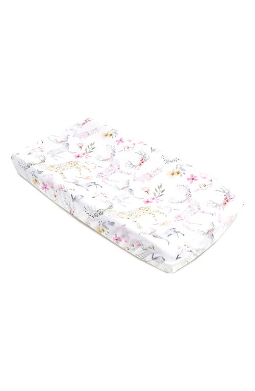 Oilo Jersey Changing Pad Cover in Fawn at Nordstrom