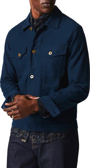 Billy Reid Tupelo Moleskin Cotton Trucker Jacket Nordstrom