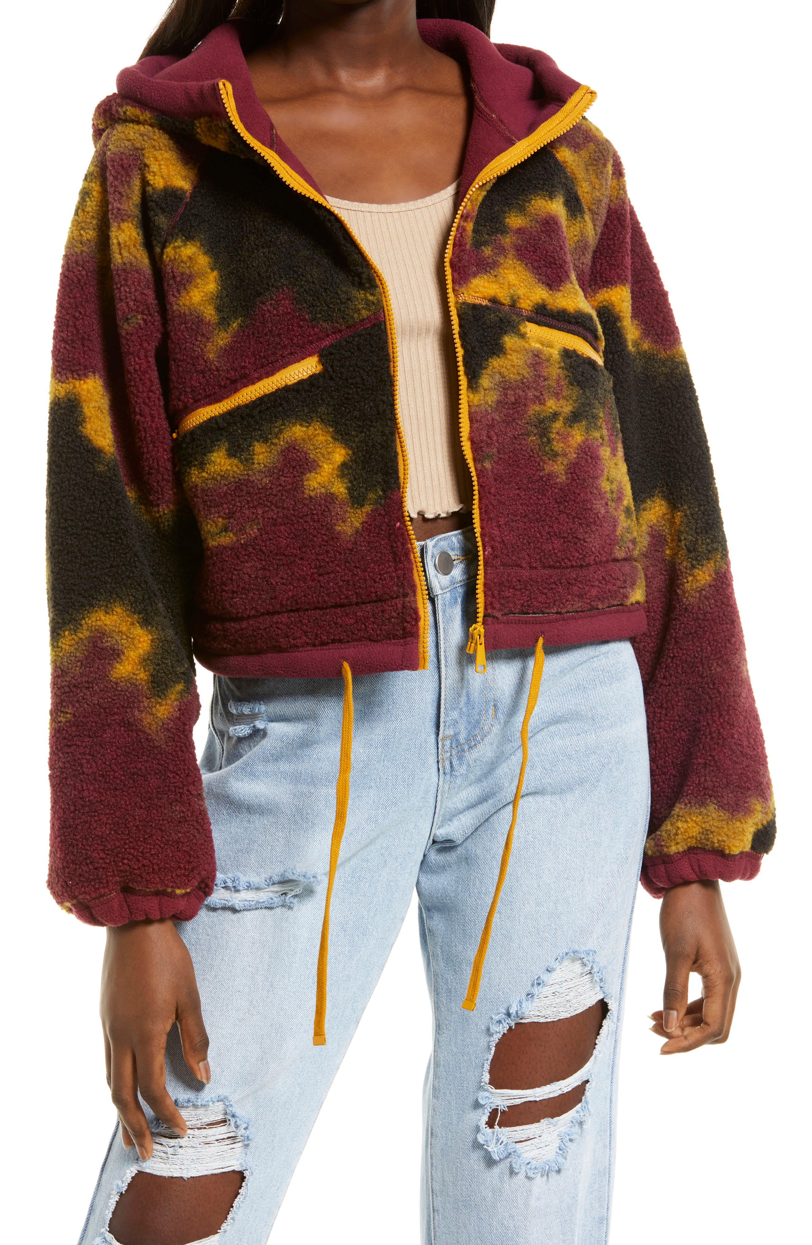 nordstrom fleece jacket