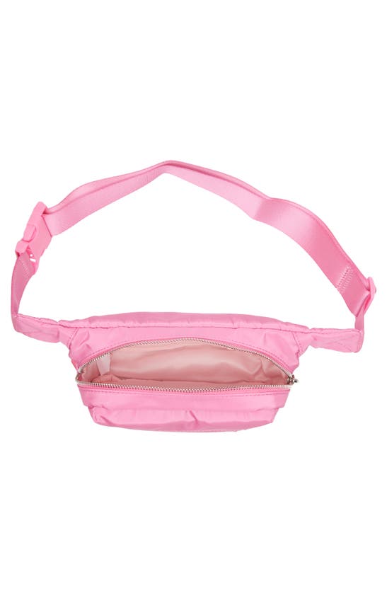 Shop Madden Girl Nylon Belt Bag In Pink