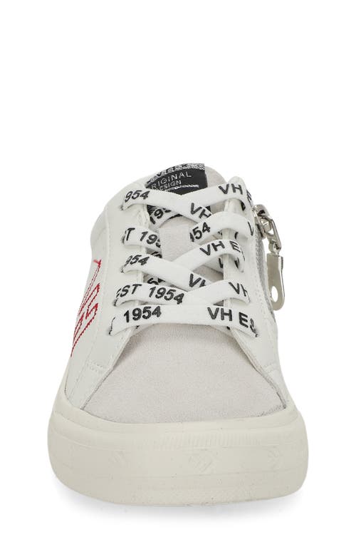 Vintage Havana Kids' Vita Sneaker In White/grey/cobalt