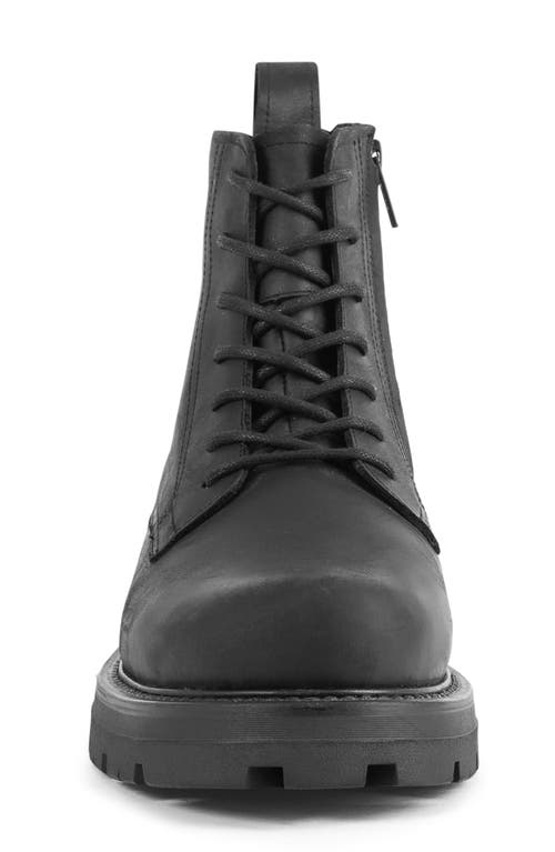 Shop Vagabond Shoemakers Cameron Lace-up Boot In Off Black