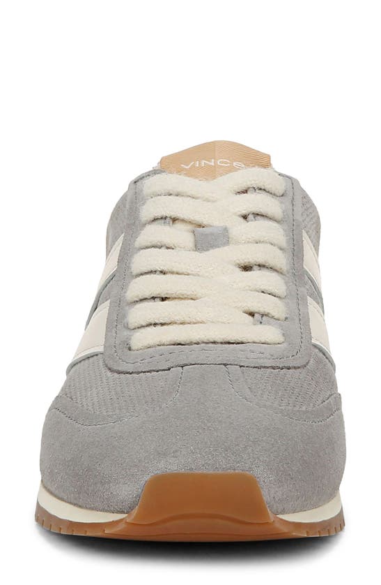 Shop Vince Oasis Runner Sneaker In Fog Grey