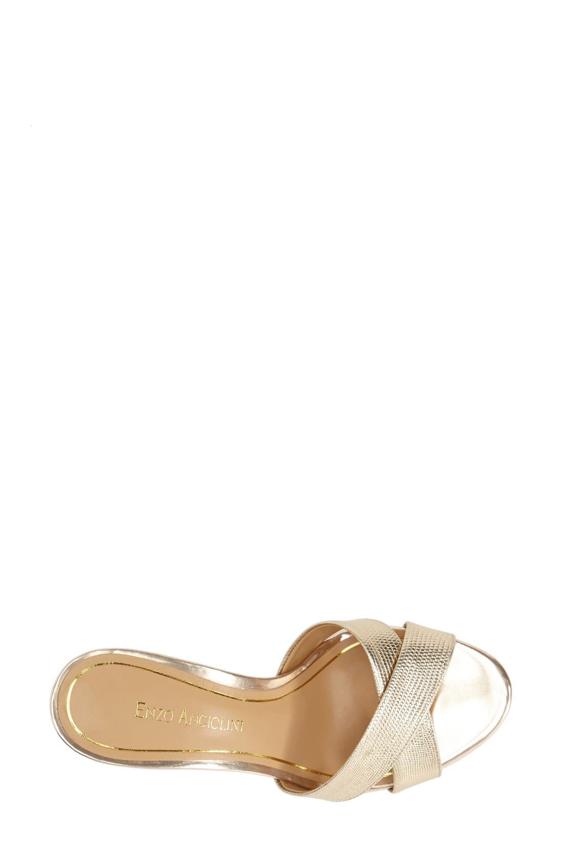 enzo angiolini flat sandals