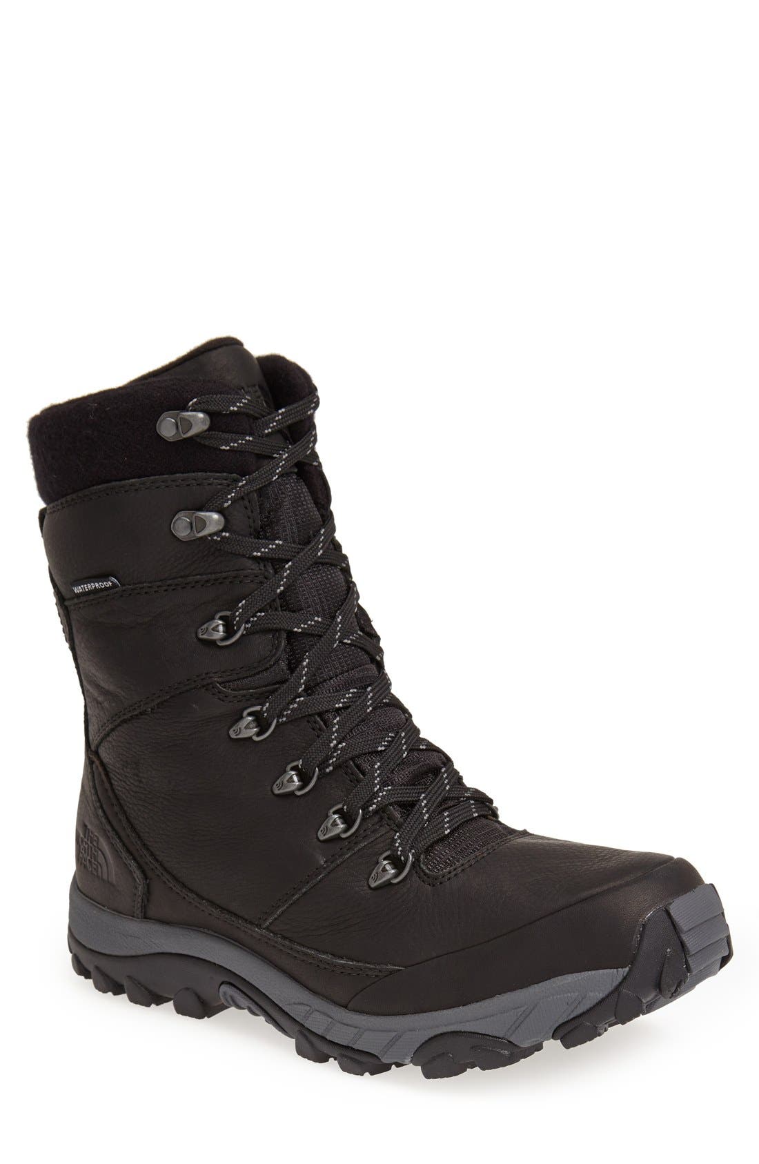 The North Face 'Chilkat II' Waterproof Leather Snow Boot Nordstrom