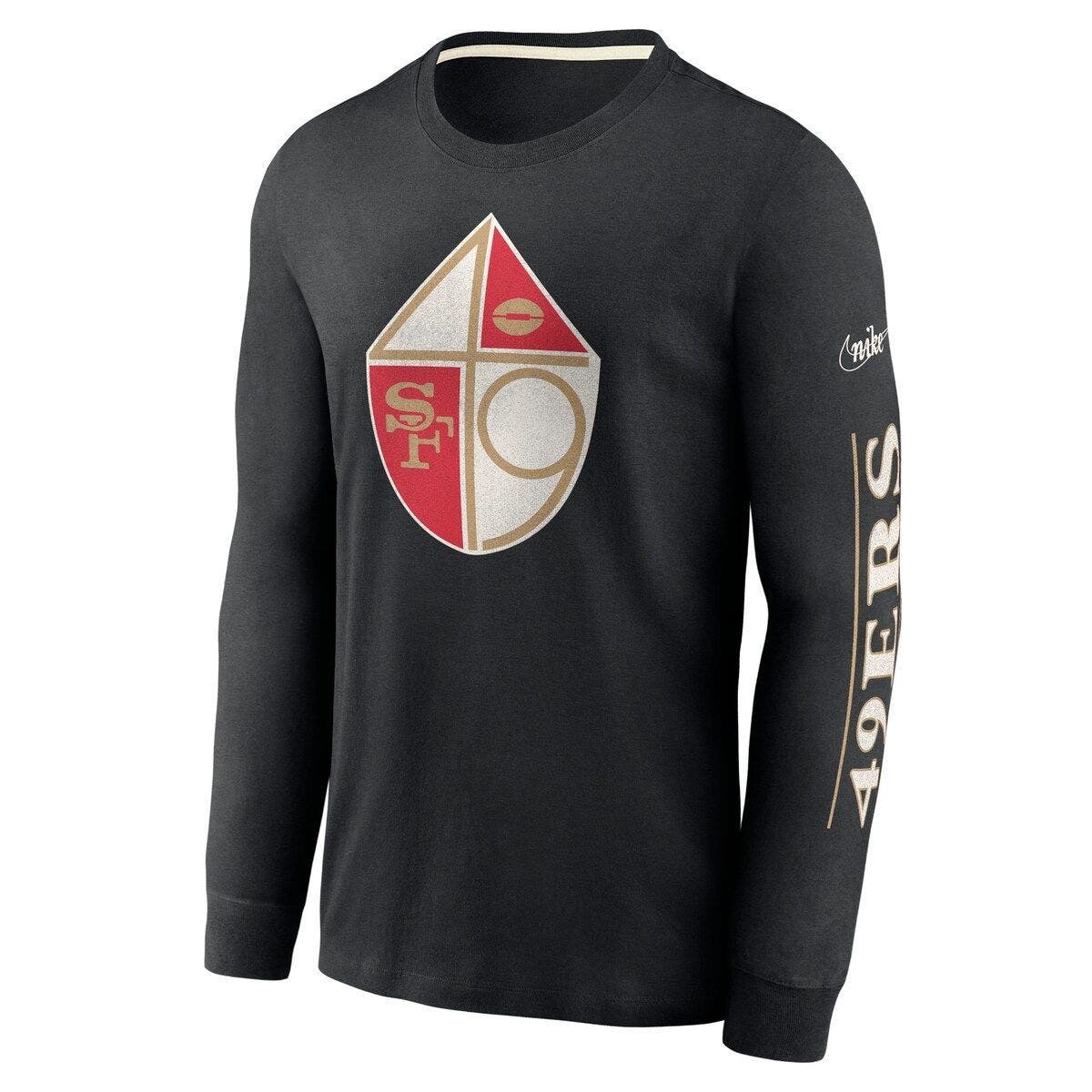 black long sleeve 49er shirt