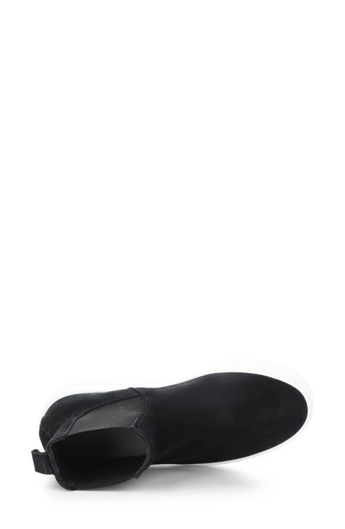 Shop Bos. & Co. Mott Platform Boot In Black Suede/roc Metal