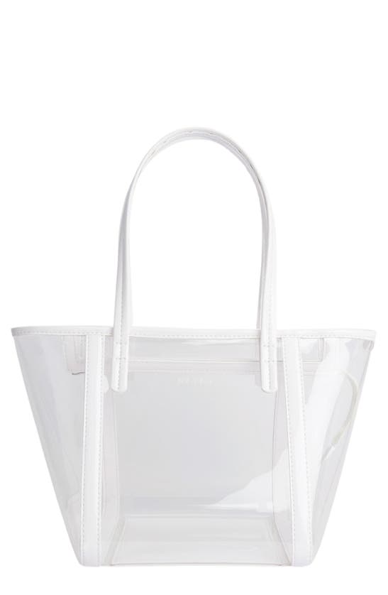 BY FAR BAR TRANSPARENT TOTE