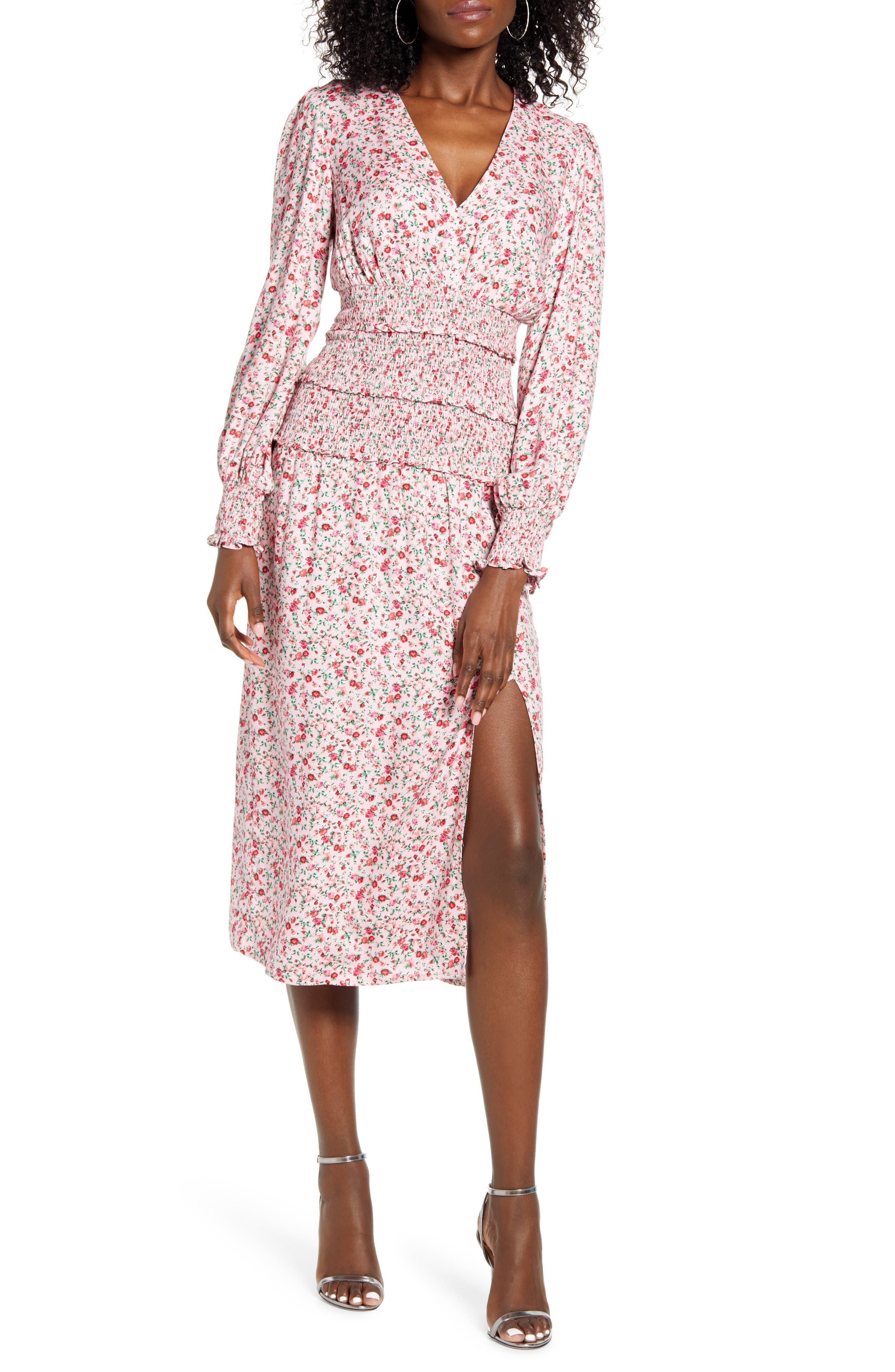 afrm pink dress