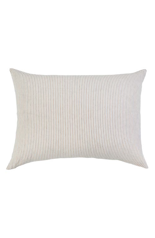 Pom Pom At Home Connor Big Pillow In Ivory/amber