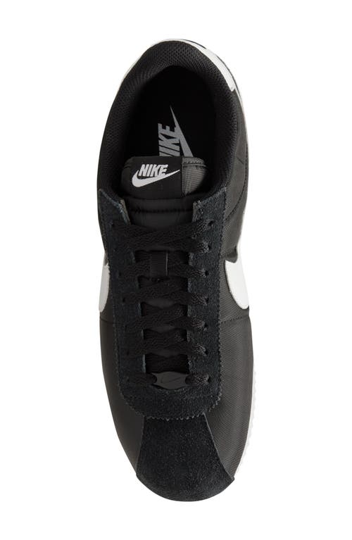 Shop Nike Cortez Txt Sneaker In Black/white