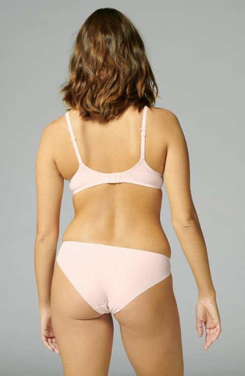 Simone Perele Reve Lace Bikini Cut Briefs In Sakura Pink