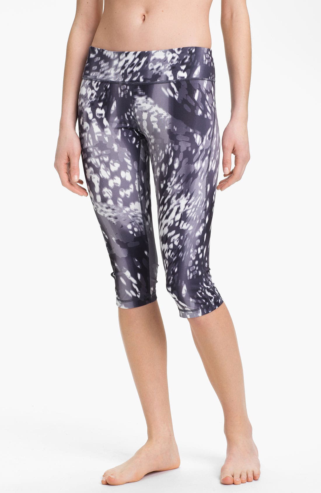Zella 'Live In' Print Capri Leggings Nordstrom