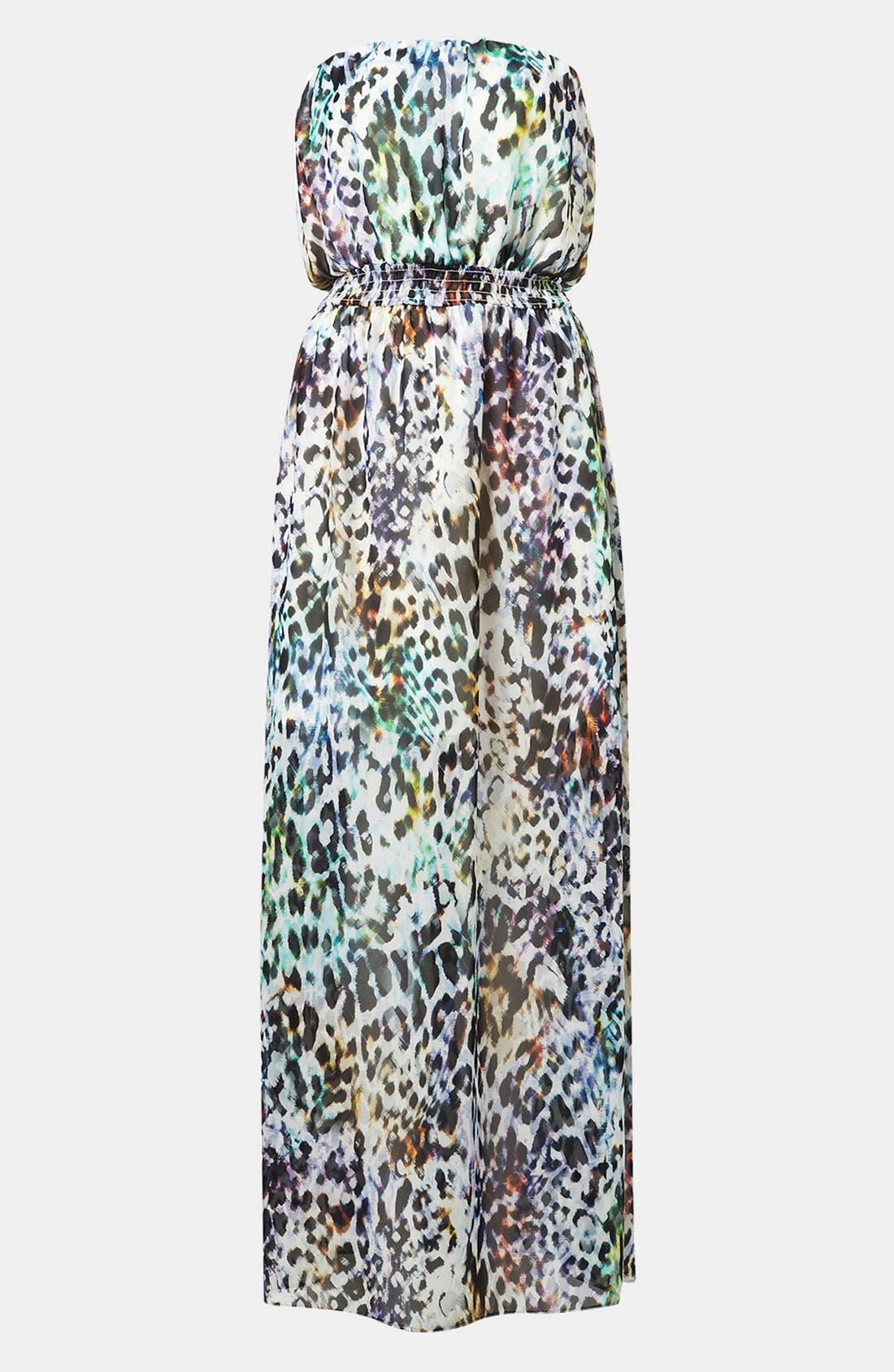 topshop leopard print maxi dress