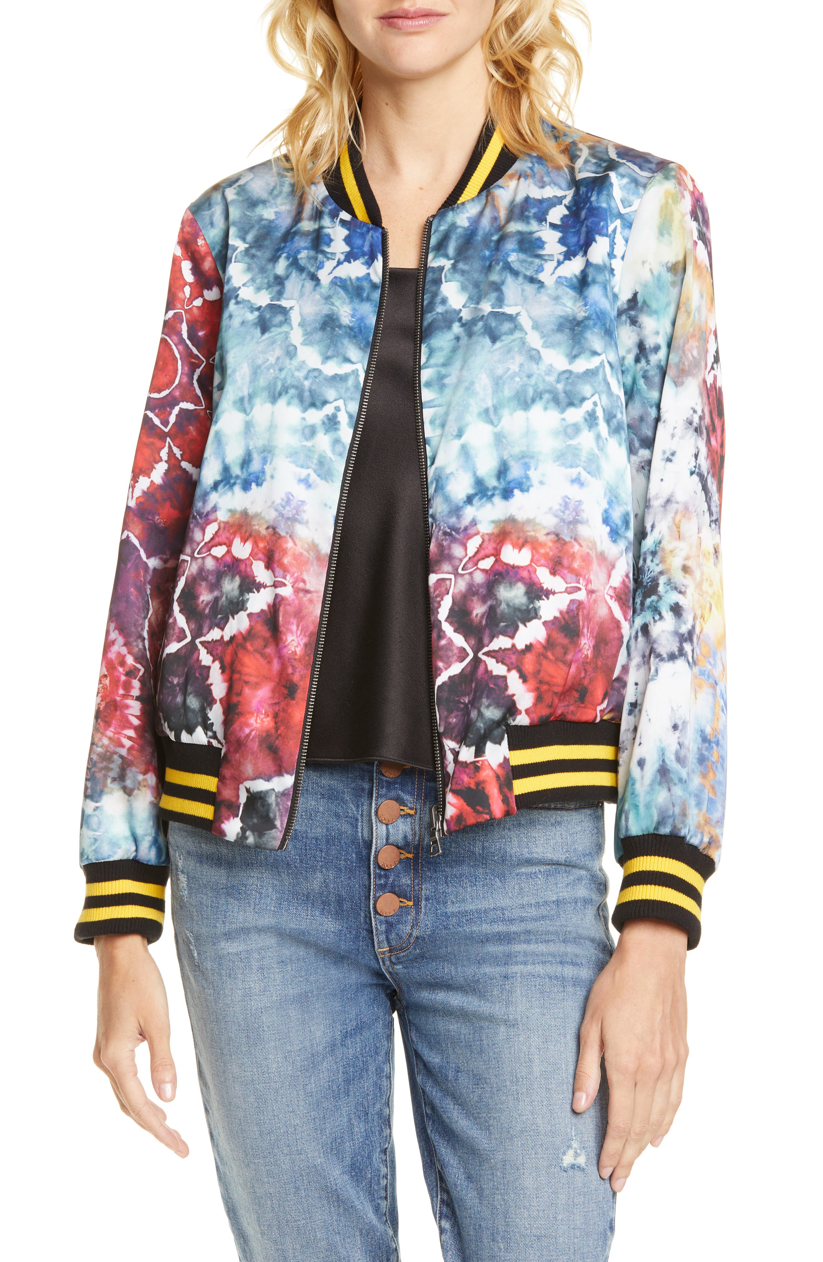 alice olivia bomber