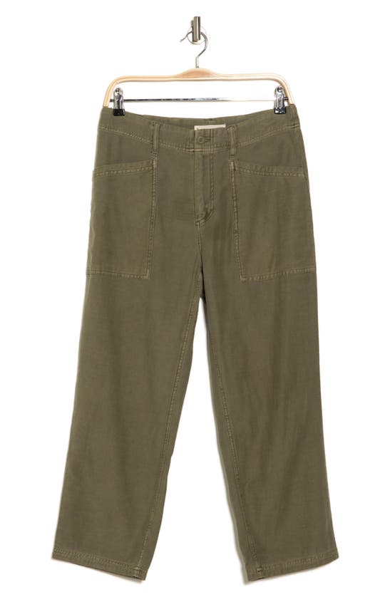 Lucky Brand Easy Pocket Utility Pants In Dusty Olive
