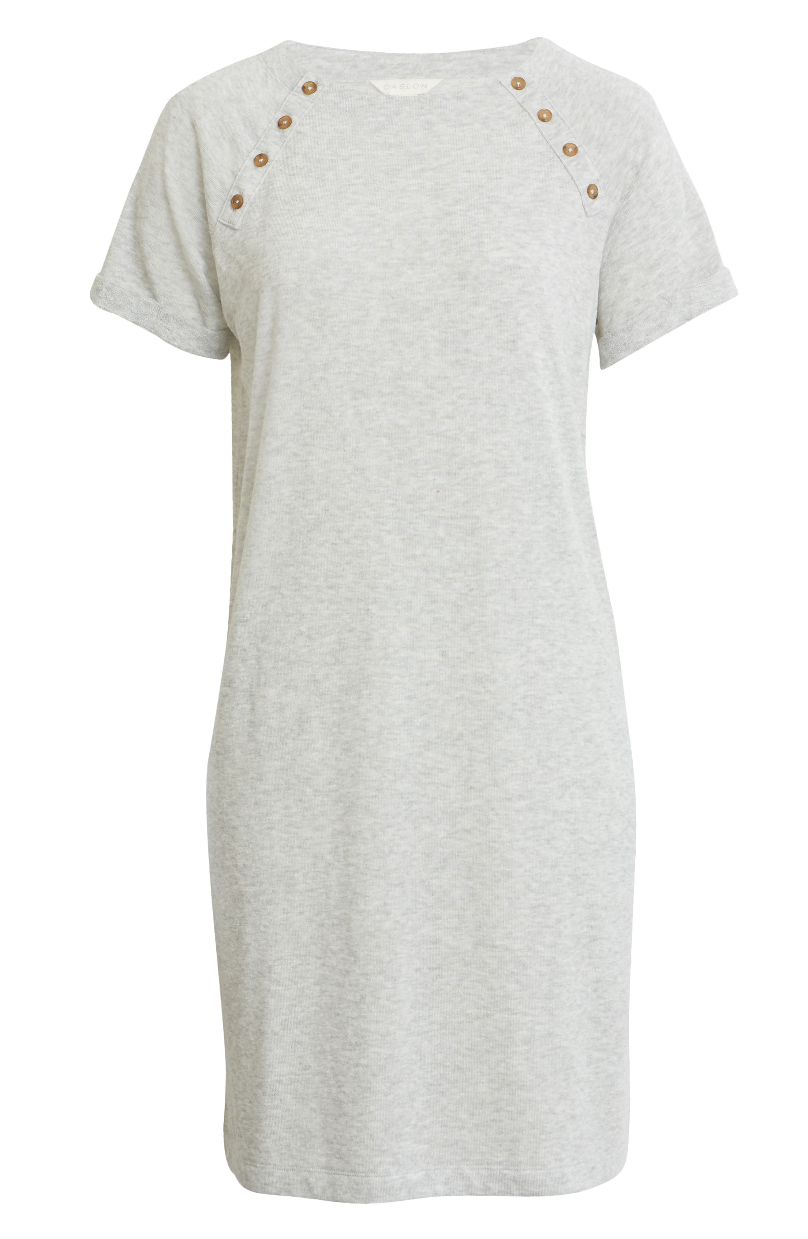 light grey t shirt dress