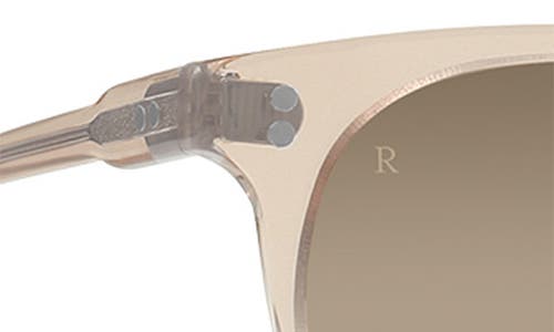 Raen Norie 53mm Mirrored Cat Eye Sunglasses In Dawn/mink Gradient Mirror