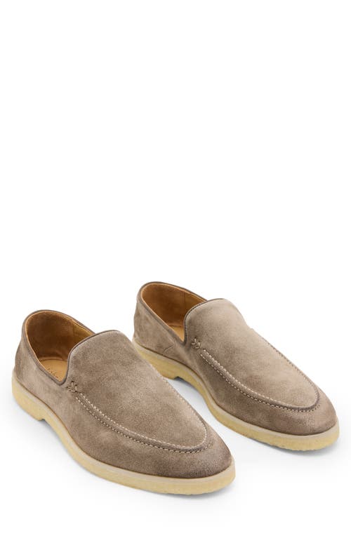 John Varvatos Thompson Venetian Loafer Steel Grey at Nordstrom,