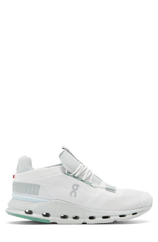 Shop On Cloudnova Sneaker In Undyed White/ Glacier