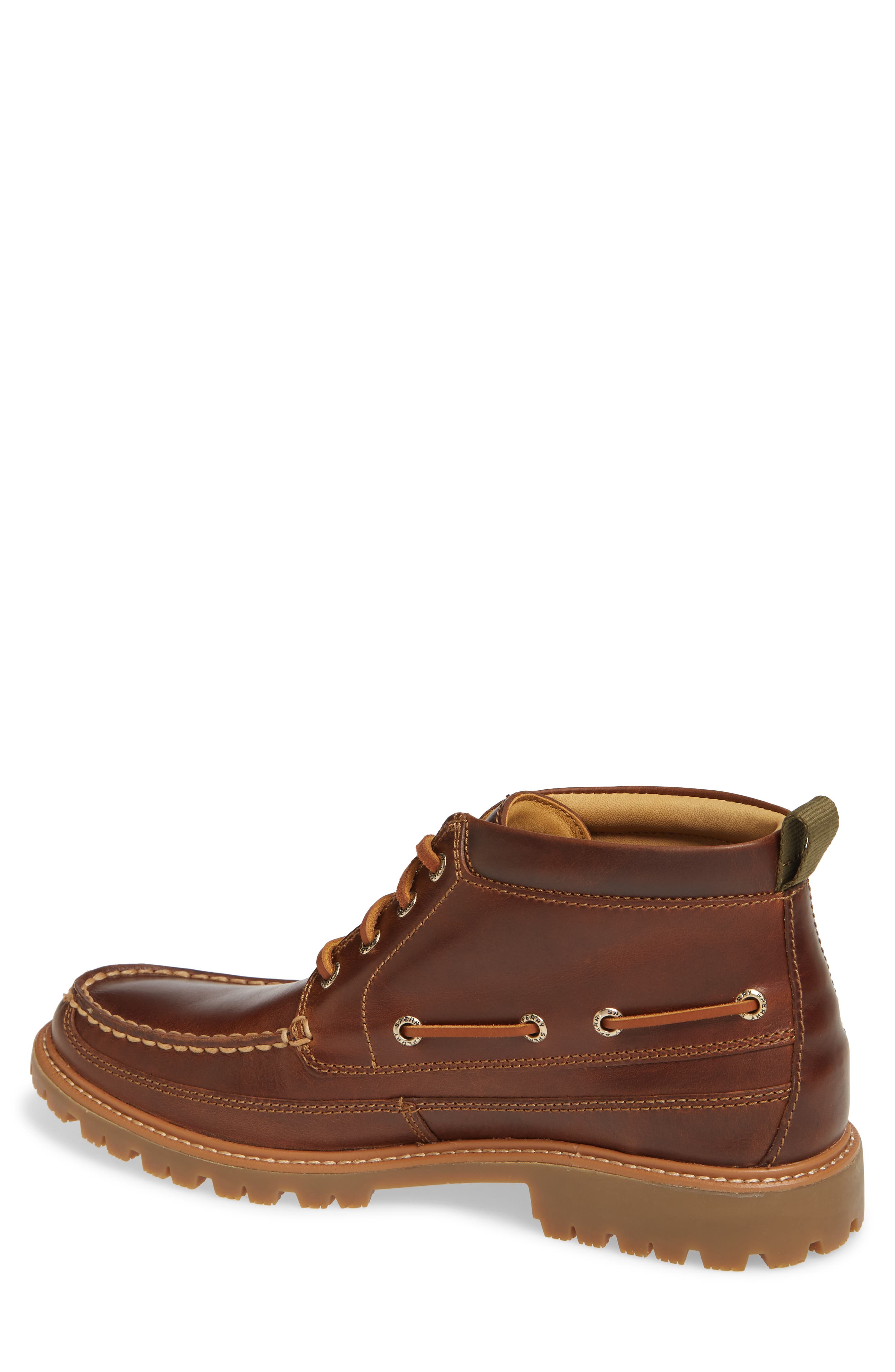 sperry moc toe boot