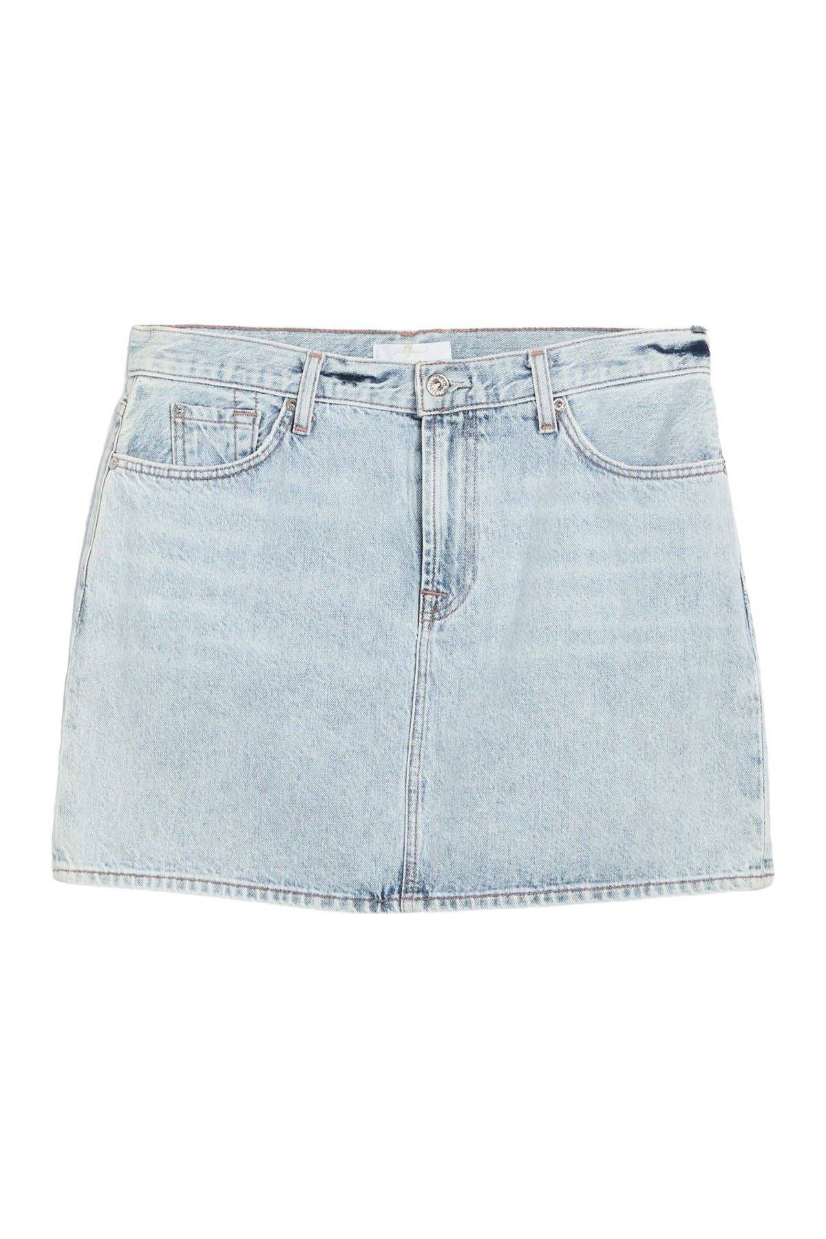7 for all mankind mini skirt