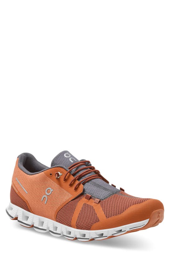 On Cloud Running Shoe In Russet