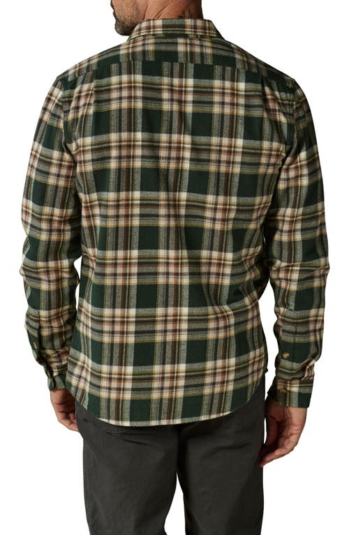 The Normal Brand Louis Heavyweight Flannel Overshirt In Elmwood Plaid