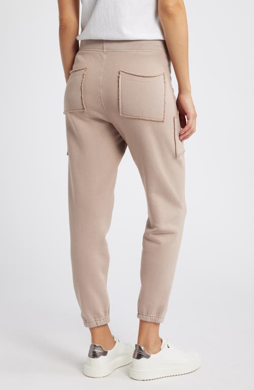 Shop Frank & Eileen Eamon Fleece Jogger Sweatpants In Biscotti