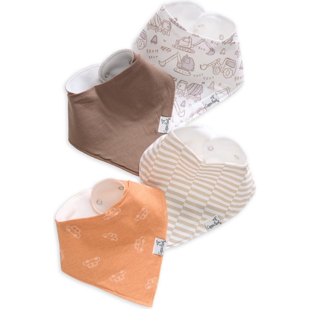 COPPER PEARL COPPER PEARL GAGE ASSORTED 4-PACK BANDANA BIB SET