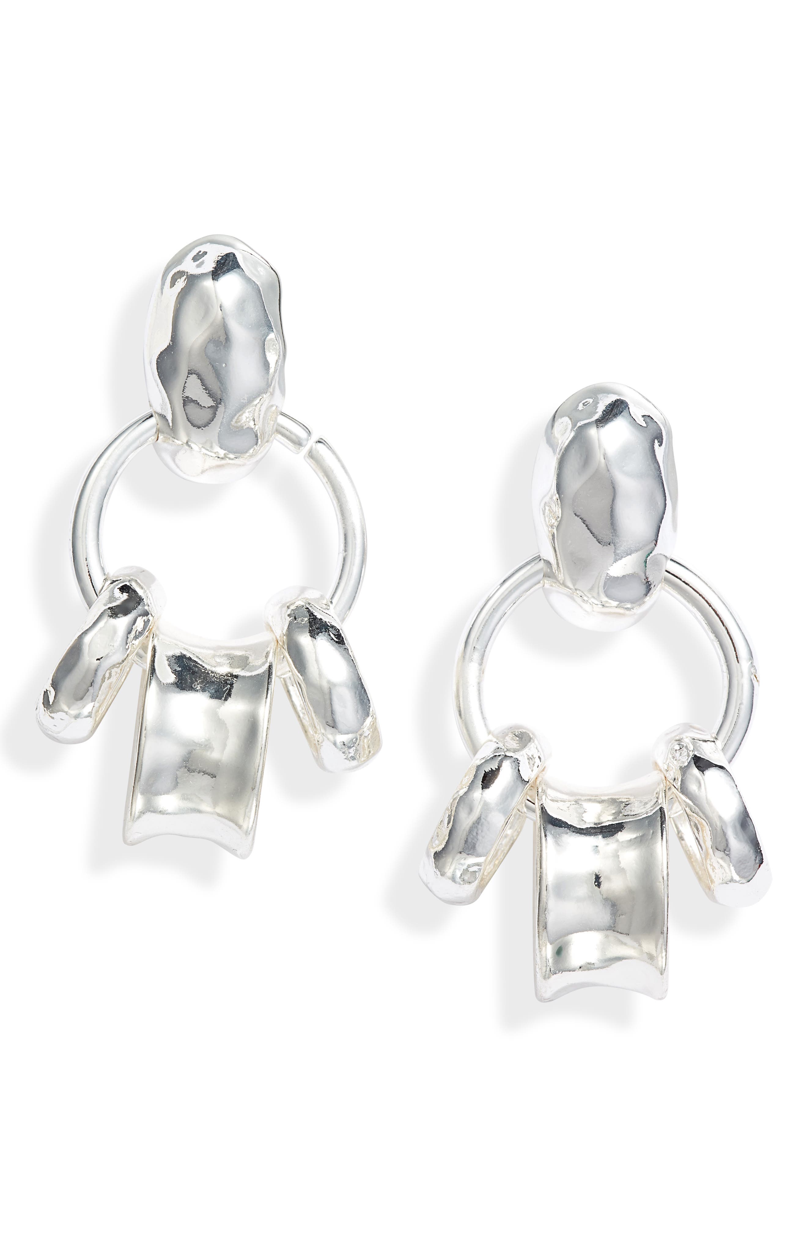 8 Other Reasons Unruly Drop Earrings In Silver