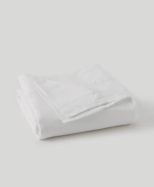 Pact Organic Room Service Sateen Flat Sheet In White