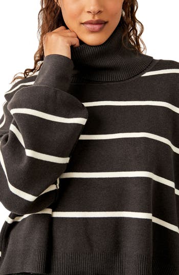 Paulie Stripe Turtleneck Sweater