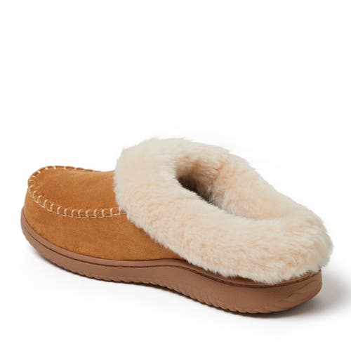 Dearfoams Women's Atley Clog Slipper In Whiskey