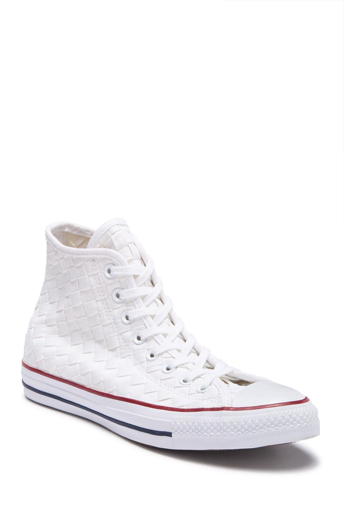 woven converse high tops