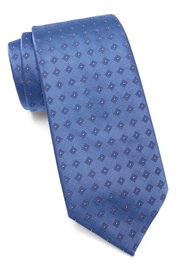 Calvin Klein Jerry Neat Tie In Blue