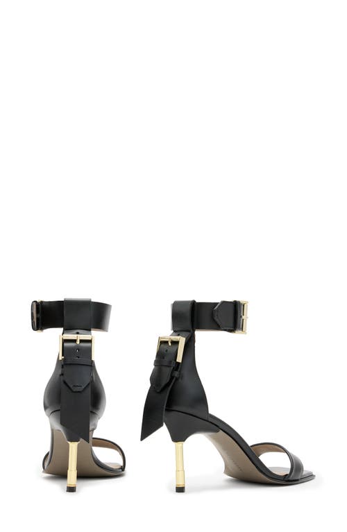 Shop Allsaints Noir Ankle Strap Sandal In Black