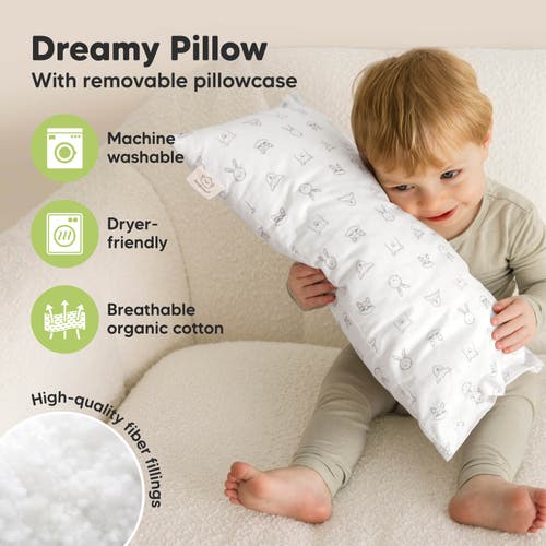 Shop Keababies Buddy Toddler Pillow In Keadoodles