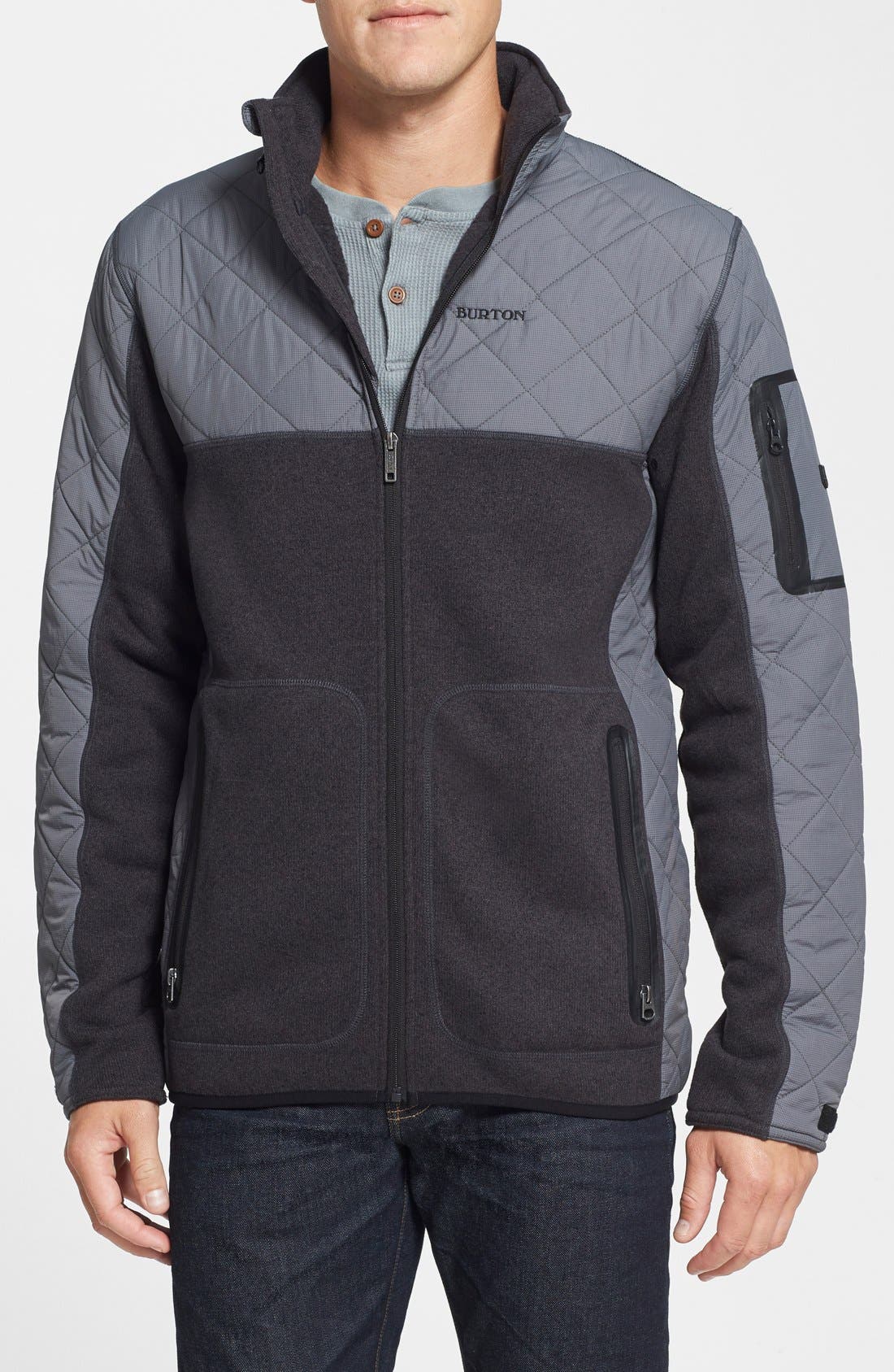 Burton 'Pierce' Water Repellant Dryride Thermex™ Fleece Jacket Nordstrom